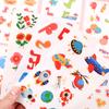 Manual de Crecimiento para Jardín de Infancia Pegatinas Decorativas Archivo Infantil Huella Dactilar Materiales para Hacer Álbum Conmemorativo del Crecimiento del Bebé