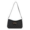 Costura Estilo Coreano Têxtil da Moda Moda Laço Bolsa Feminina Chegada Nova Primavera 2025 Estilo Ocidental Bolsa de Ombro para Usar sob o Braço para Mulheres