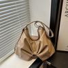 Mochila Casual de Alta Qualidade, Estilo Ocidental para Mulheres, Nova Coleção Primavera e Verão 2025, Bolsa Simples de Ombro/Axila com Laço, Atacado
