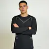 Pronta Entrega Roupas Esportivas Masculinas Corrida Treinamento Esportes ao Ar Livre Secagem Rápida Fitness Azul Treinamento de Futebol Roupas Esportivas de Alta Elasticidade
