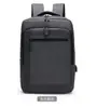 Mochila de Negocios para Hombre de Moda Transfronteriza Tacto de Alta Calidad y Mochila Impermeable de Negocios Bolsa para Computadora de Viaje de Gran Capacidad