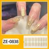 Zhengxiang Pegatinas para Uñas en Stock Impermeables Estilo Ins Película de Esmalte para Uñas Brillo Degradado Arte de Uñas Pegatinas para Uñas de Gel Sin Curado