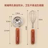 ¡Guau, este separador de claras de huevo de acero inoxidable 304 cuenta con un mango antibacteriano de iones de plata, lo que lo hace perfecto para hornear, preparar alimentos y colgar para escurrir.
