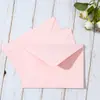 Venta al por mayor en stock Sobres de colores estilo occidental Sobres en blanco Invitaciones de boda transfronterizas Tarjetas de felicitación Sobres color rosa flor de cerezo Personalización