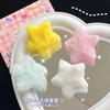 Lindo Pinza para el Cabello de Peluche Dopamina Estrella de Cinco Puntas Chica Y2K Pinza de Pato Estrella Accesorio para el Cabello Estilo Dopamina