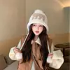 2026 nuevo invierno para hombre y mujer estilo hip-hop multicolor moderno 3D cálido patrón de letras gorro de punto