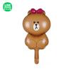 Novo tamanho pequeno série de linhas de desenhos animados Urso marrom balão de folha de alumínio Minnie Keni coelho Sally pato bola de balão