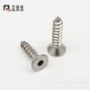 Tornillos Autorroscantes de Cabeza Hexagonal Avellanada de Acero Inoxidable 304 Joys Tornillos Autorroscantes de Cabeza Hexagonal Plana M3m4m5