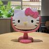 Hola hellokitty Hello Kitty Pegatina Espejo de Diamante Hecho a Mano DIY Espejo de Maquillaje Regalo de Cumpleaños Niñas Navidad