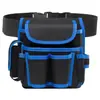 Bolsa de Cinturón Multifuncional para Electricista, Bolsa de Herramientas de Tela Oxford Engrosada Resistente al Desgaste, Bolsa de Cinturón de Herramientas Portátil
