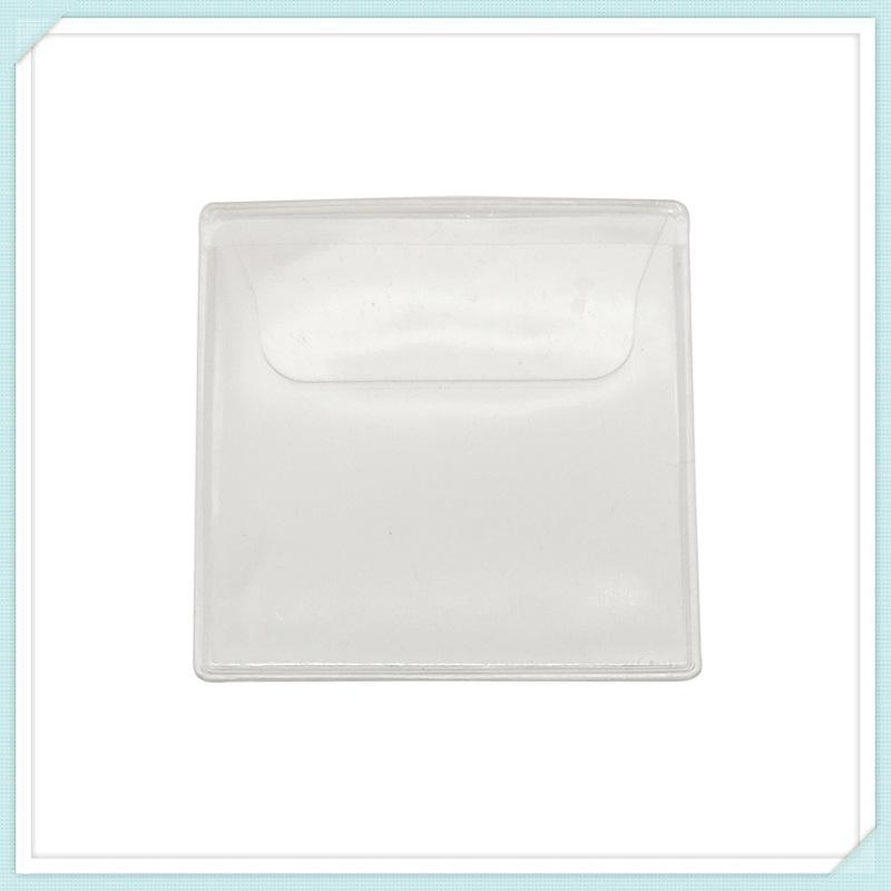 现货塑料PVC徽章包装袋 软PVC钱币纪念收藏袋 透明PVC