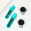 Charms para Sapato Crocs Desenho Animado Raio Grafite Urso Preto Acessórios Acessórios para Chinelo DIY Charms de Sapato Removíveis Atacado do Fabricante