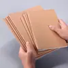 Caderno A5 Kraft criativo com pauta de carro B5 bloco de notas em branco para escrita à mão pintado à mão caderno de exercícios para estudantes