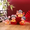 Pequeño Buda Bendición Caja Sorpresa Diaria Estilo Chino Figura de Buda Linda Decoración Creativa de Escritorio Juguete de Moda Regalo Mayoreo
