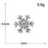 Floco de Neve Prateado Lantejoulas Exquisitas Bordado Comércio Exterior Natal Bordado Computadorizado Tecido Bordado Patch Sapato Bolsas Roupa Patch Decorativo