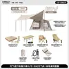 Tienda inflable exterior totalmente automática, portátil, engrosada, para acampar al aire libre, para pasar la noche, juego de equipo de camping plegable