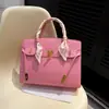 Bolsa Kelly de Grande Capacidade para Mulheres 2026 Nova Nicho Luxo Leve Bolsa de Ombro para o Dia a Dia Bolsa de Mão de Luxo para Mulheres