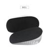 Plantilla interior de gel autoadhesiva totalmente combinable para hombre y mujer, almohadilla invisible para el talón, 1 cm, 2 cm y 3 cm.