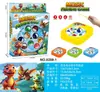 Tablero de pesca magnético giratorio eléctrico para niños de comercio exterior, juguete de pesca musical multifuncional para educación temprana para niños y niñas, venta al por mayor