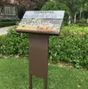 Señal de Recordatorio Cálido para el Enverdecimiento del Césped Parque Comunitario Señal Pequeña de Césped Señal de Advertencia de Profundidad del Agua al Aire Libre Personalización
