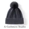 Sombrero Popular de Cachemira para Otoño e Invierno Moda Femenina Bola de Pelo de Zorro Sombrero de Lana Cálido Gorra con Protección para los Oídos Amazon