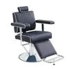 Silla de peluquería exclusiva transfronteriza, silla de salón hidráulica profesional multipropósito, silla de peluquería vintage con respaldo giratorio