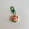 Novo Pingente Chaveiro Pig Pop Desenho Animado Pingente Fofo para Mochila Escolar Acessórios para Mochila Presente para Melhor Amigo Estudante