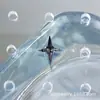 Brincos de Estrela Negra de Quatro Pontas em Liga de Titânio Astmf-13 Titânio G23 Rosca Interna Piercing Labial Brincos Joias para Piercing