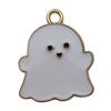 77 Halloween Ghost Festival Ghost Pumpkin Bat Funny Oil Drop Pingente DIY Alloy Jóias Acessórios de Vestuário