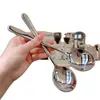 Colher doméstica de aço inoxidável 316, versão estendida, pesada e finamente polida, colher de estilo coreano de grau alimentício, colher de jantar ocidental de ponta estilo ins