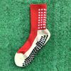 Calcetines deportivos de felpa gruesa transfronteriza, calcetines de fútbol hasta la pantorrilla para estudiantes, calcetines de baloncesto con película antideslizante, calcetines de yoga para adultos