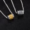 Colgante de Collar con Cuenta de Pixiu Plateado para la Fortuna para Hombres y Mujeres, Cadena para el Cuello de Moda Colgante de Cadena Hueso de Dragón, Venta Directa del Fabricante