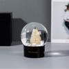 Contador xianggrandma 100mm Bola de cristal de árvore de Natal branca caixa de presente de luxo fábrica em estoque atacado presente de feriado