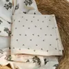 Atacado Manta Saco de Algodão Puro para Bebê, Toalha Saco Anti-Susto para Recém-Nascido, Saco de Algodão Penteado Respirável Absorvente de Suor para Bebê, Dropshipping
