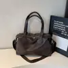 Bolsa de Viagem Portátil Tendência Legal para Mulheres 2025 Novo Estilo Coreano Bolsa Tote Casual Grande Capacidade Bolsa Transversal Bolsa de Bagagem