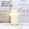 Vaso de vidrio creativo simple estilo ins alto valor de color arreglo floral transparente flores secas botella hidropónica fábrica venta al por mayor