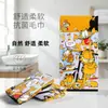 Toalla de baño de gato Garfield toalla de dibujos animados toalla de natación secado rápido absorbente toalla deportiva fitness toalla de playa impresa de microfibra