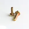 Tornillo de cabeza cóncava con brida hexagonal externa dentada de grado 8.8 color zincado alta resistencia M12 y otros sujetadores estándar