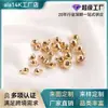 Accesorios Rellenos de Oro de 14K Color Duradero Cascabel Colgante Pequeño Colgante para Pulsera Hecha a Mano DIY Colgantes de Joyería Materiales