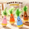Juguete de gato Roly-poly palo para provocar al gato morder arañar roer autoentretenimiento aliviar el aburrimiento pluma consumir juguete para gato suministros para mascotas