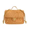 Bolso de Mano Acolchado con Cadena Estilo Chanel de Moda, Bolso Cruzado Nuevo de Gran Capacidad para Mujer, Elegante Bolso de Hombro Disponible en 5 Colores