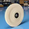 Procesamiento de Piezas de Forma Especial con Rueda de Nylon Polea de Nylon con Rodamiento Rodillo Engranaje Piezas Mecánicas Resistentes al Desgaste Rueda de Nylon Mc