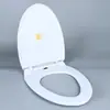 Capa de Assento de Vaso Sanitário Universal, Acessórios de Banheiro, Espessada Doméstica Silenciosa com Queda Lenta Estilo Antigo Tipo Uvo Capa de Assento de Vaso Sanitário