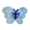 Mariposa bordada con hilo de oro de moda de red mariposa de malla tridimensional DIY falda accesorios para el cabello tocado tul decorativo mariposa al por mayor
