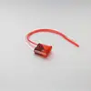Suministro de Fabricantes Accesorios Indicador de Encendido de Equipo Luz de Señal XCD1 Cuadrada Ultracorta Ignífugo Alta Temperatura Rojo y Verde