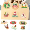 Festa de Novos Produtos Transfronteiriça Suprimentos Decorativos Adesivo de Natal Adesivo Infantil Etiqueta de Selagem de Presente Adesivo a4