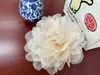 20cm Tela Europea y Americana Rusa Transfronteriza Seda Arrugada Flor Grande Corsage Accesorios de Ropa Vestido de Novia Flores Venta al por Mayor