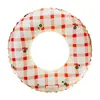 Boia de Natação, Brinquedo Aquático para Piscina, Boia de Natação Xadrez Florido para Adultos e Crianças, Boia Salva-Vidas Esportiva Espessa, Boia de Braço