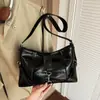 Bolsa Tote de Ombro Único Moda Simples Retrô Tendência Casual Outono Novo Estilo Bolsas 2026 Bolsa Feminina de Grande Capacidade