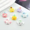 Alas de Dibujos Animados Sombrero Lindo Estrellas DIY Pegamento Cremoso Accesorios de Resina Pasador Goma para el Cabello Calcomanía para Vaso de Agua Funda de Teléfono